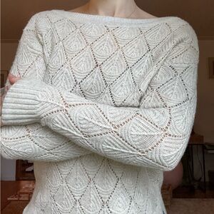 Boho Lace Sweater